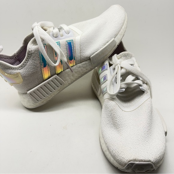 adidas White Sneaker Interior with Mesh Lining - Picture 3 of 7